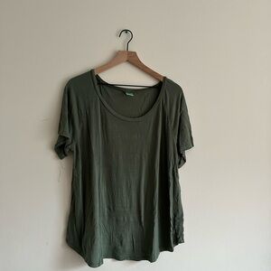 Aerie Olive Short Sleeve Tee